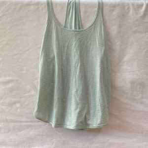 Size 6 Lululemon teal tank